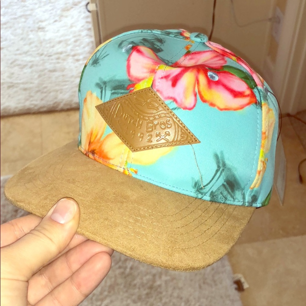 Floral Dutch Bro SnapBack Hat